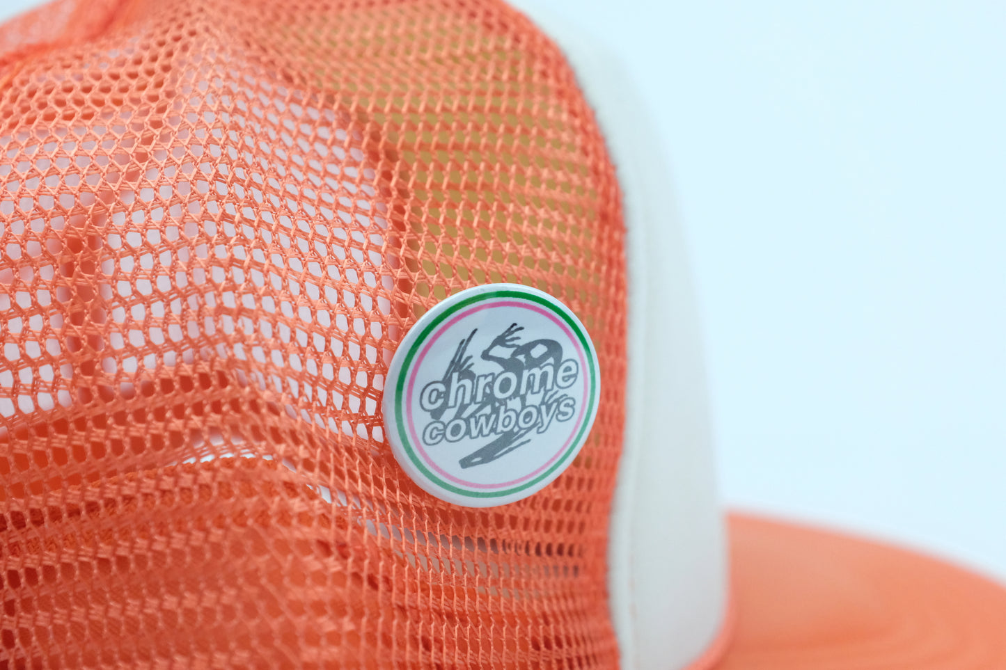 „Nomads“ Trucker Cap - Starfish Orange (Straight Visor)